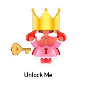 Pop Mart CRYBABY Unlock Me Crying For Love Authentic Figure w/ Box & Card